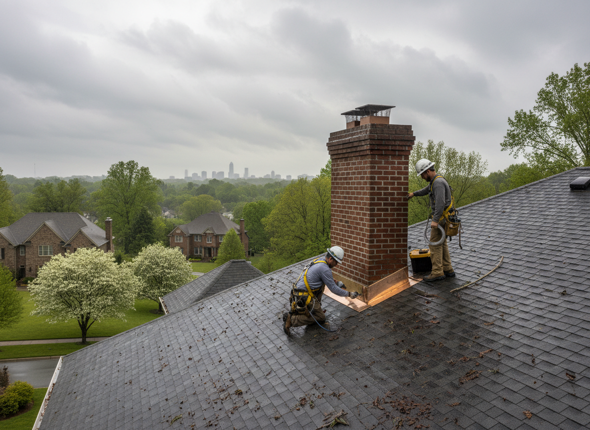 Chimney repair in Fairview