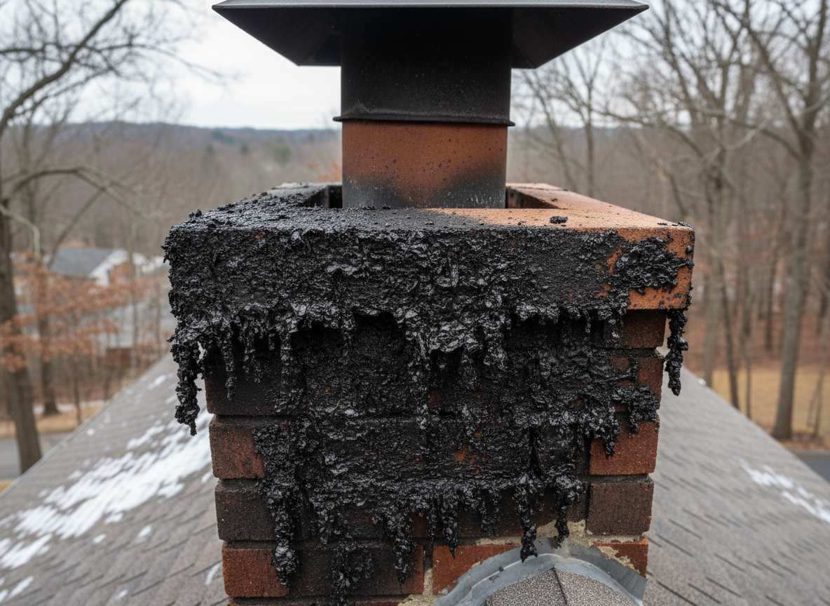 Chimney repair in East Forest