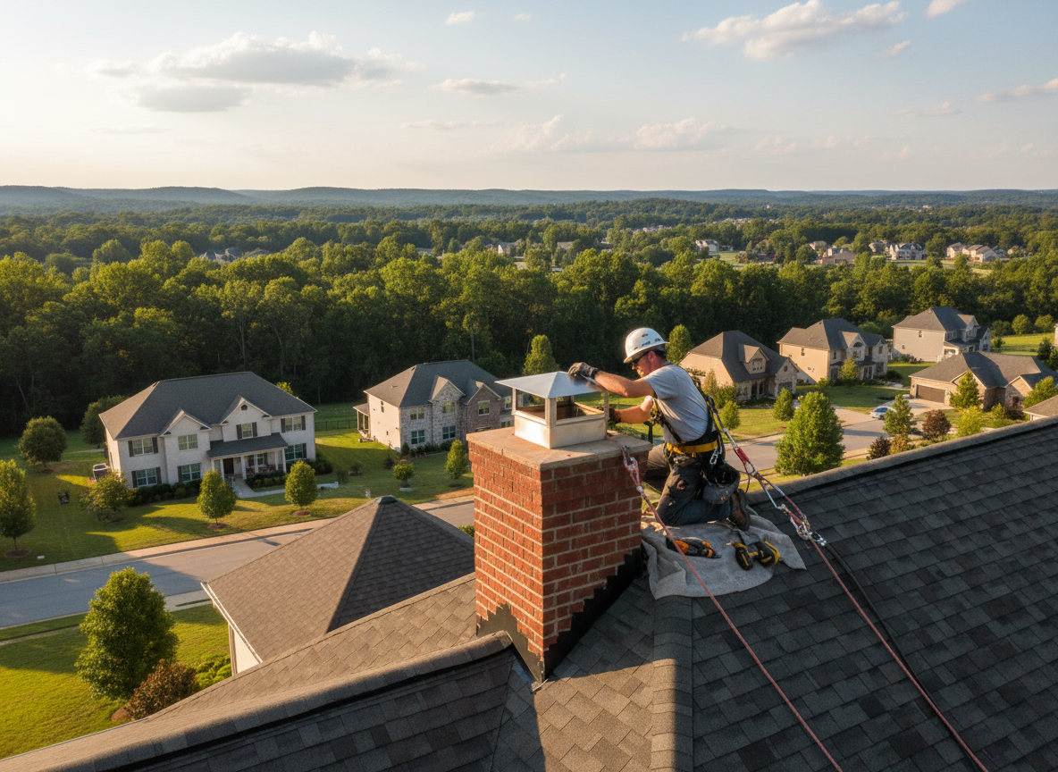 Chimney Cap Installation in Mint Hill, NC