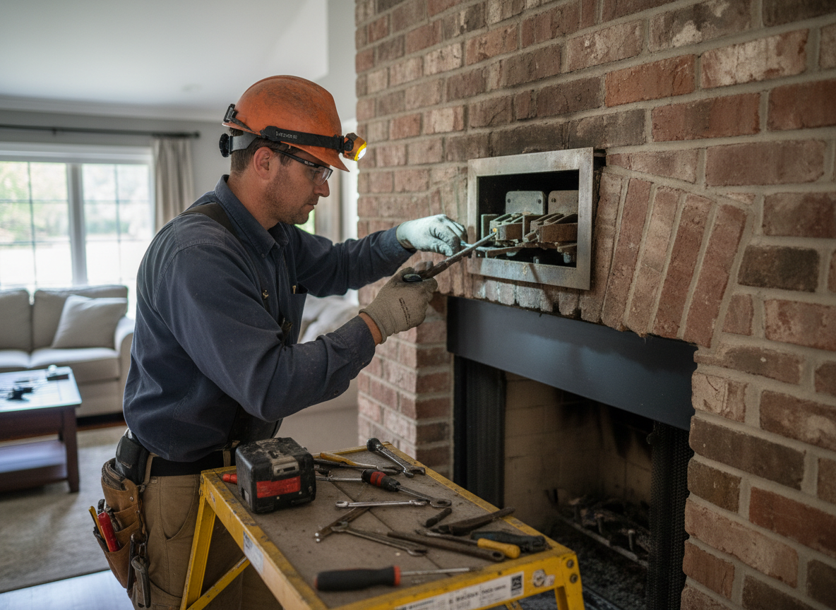 Chimney repair in Lawyers