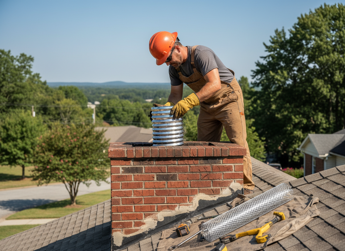 Chimney Liner Repair in Mint Hill, NC