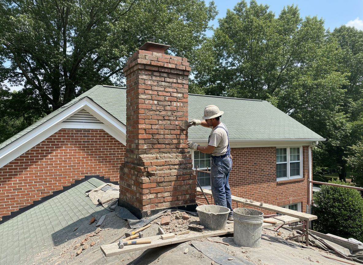 Chimney Masonry Repair in Mint Hill, NC