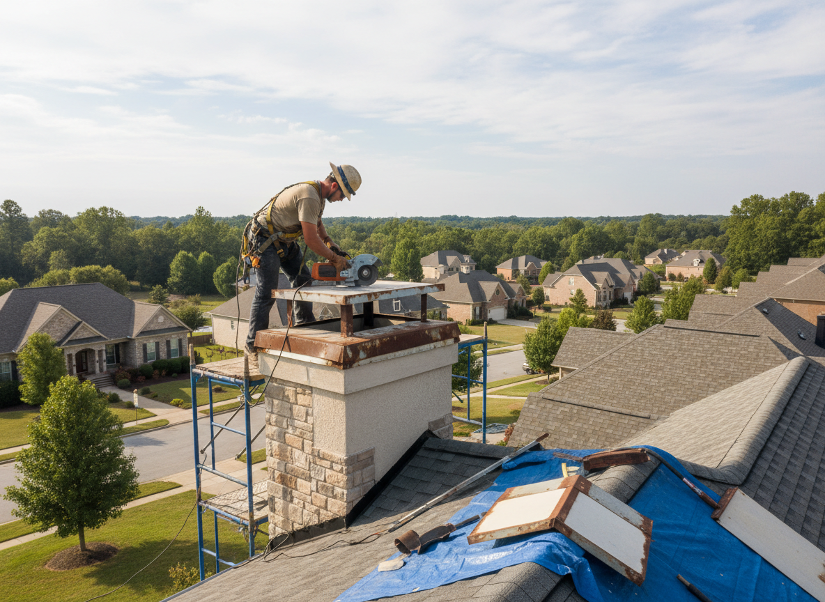 Prefabricated Chimney Repair in Mint Hill, NC